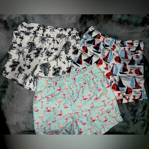Janie and Jack swim trunks all 3 pair $20!